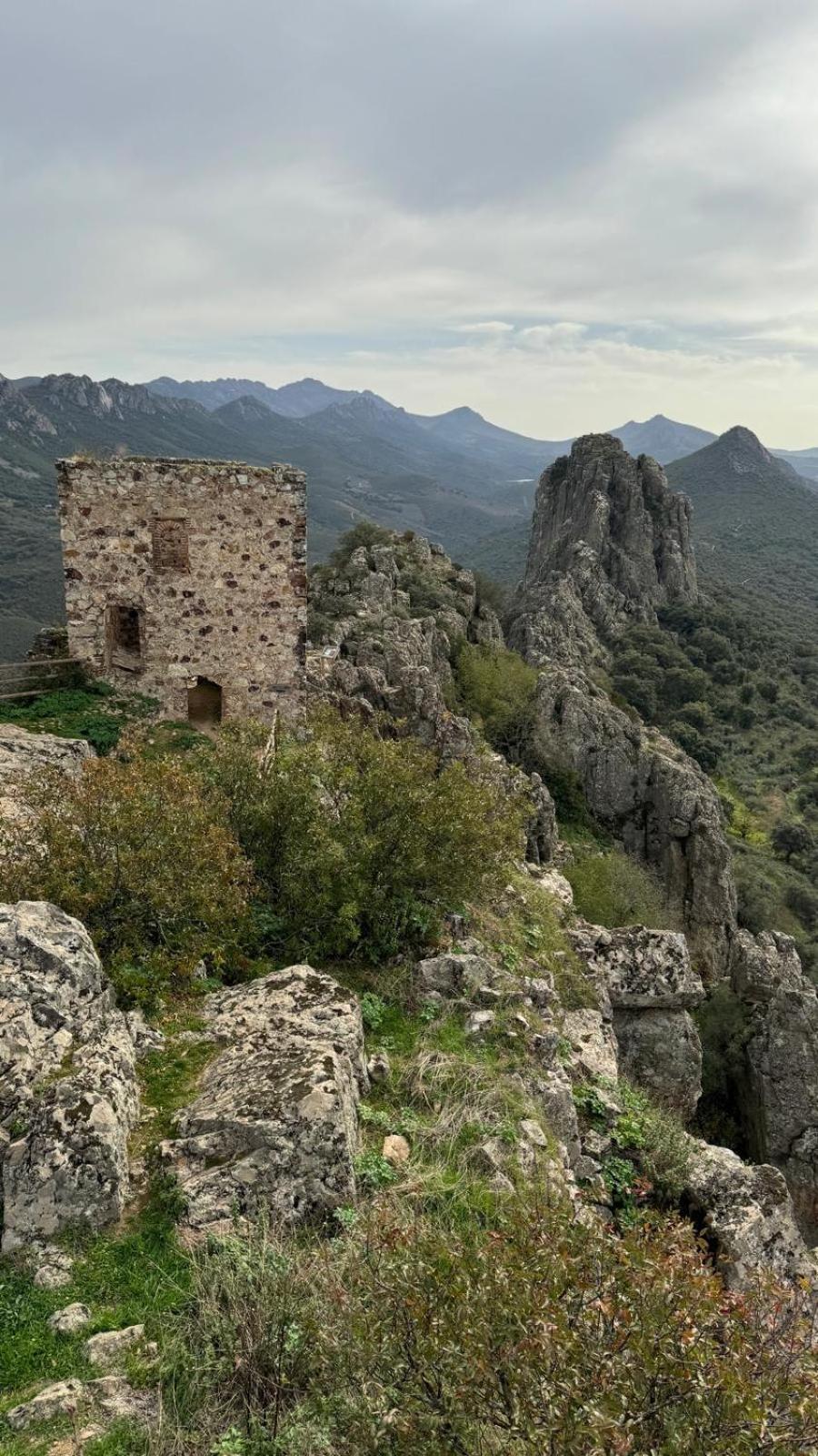 Alma De Villuercas Pensionat Cabañas del Castillo Exteriör bild