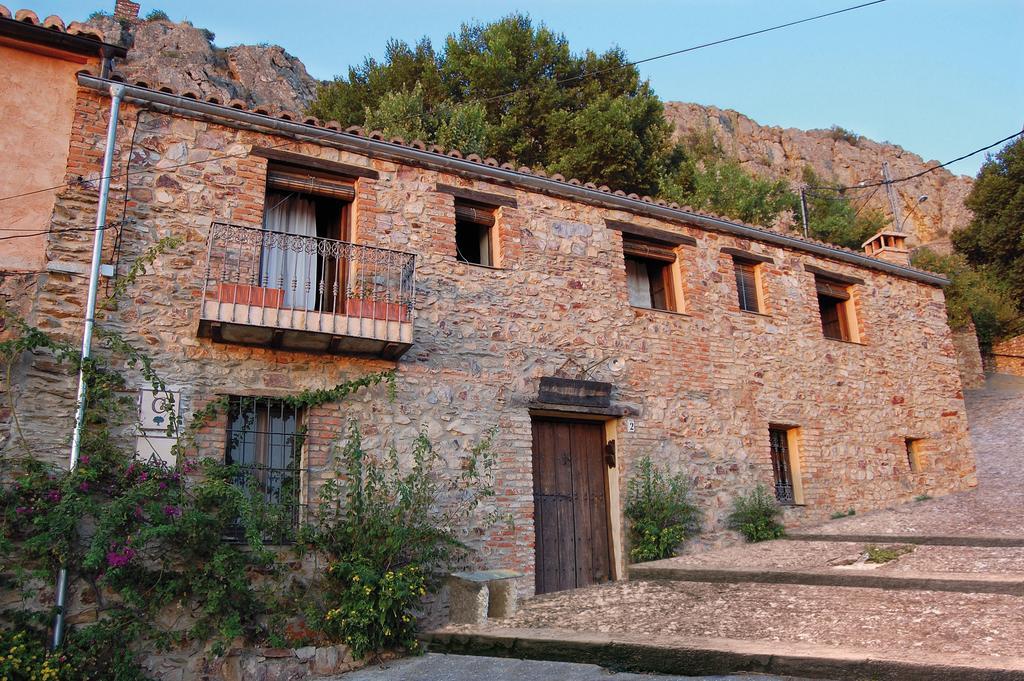 Alma De Villuercas Pensionat Cabañas del Castillo Exteriör bild